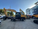 2022 Hyundai R210W-7 wheel excavator side view