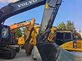 2024 Volvo EC210D crawler excavator boom and bucket view