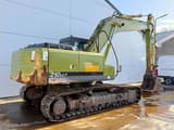 2007 Hyundai 210LC-7 crawler excavator, rear three-quarter view