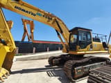 2022 Komatsu PC450-8 crawler excavator side view