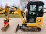 2021 Caterpillar 301.8 mini excavator, side view