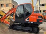 2023 Doosan DX75-9C mini excavator, side view