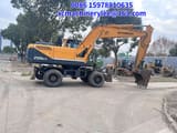2023 Hyundai R210W-9 wheel excavator, side view