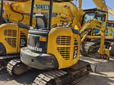 2006 Komatsu PC30 MR crawler excavator, rear three-quarter view