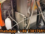 2021 Doosan DH55 mini excavator engine compartment view