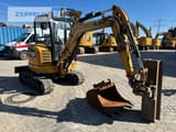 2020 Caterpillar 302.7D mini excavator, side view