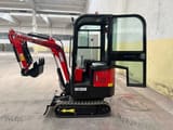 Vicsec VC13CD mini excavator side view