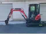 2026 DMPRO DM25J mini excavator, side view