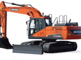 2020 Doosan DX225LC crawler excavator, side view