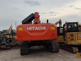 Hitachi ZX350H-5G crawler excavator, rear view