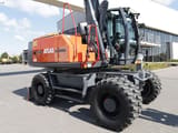 2016 Atlas 160W wheel excavator, side view
