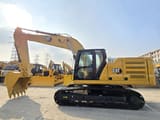2022 Caterpillar 330GC crawler excavator, side profile view