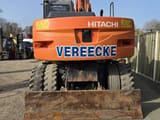 2006 Hitachi ZX130W wheel excavator rear view
