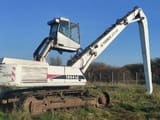 2004 Atlas 1804 LC material handler, side profile view