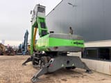 2009 Sennebogen 830M material handler rear view