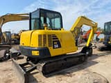 2011 Komatsu PC56 crawler excavator, rear three-quarter view