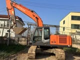 2022 Hitachi Zaxis 210 excavator, side view
