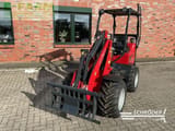 2024 Schäffer 2628 mini excavator, front three-quarter view
