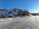 2008 Hyundai R450LC-7A crawler excavator, side view