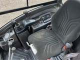 2017 Volvo EC18D mini excavator interior cab view