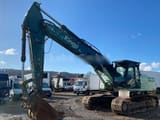 2008 Hitachi ZX350LC-3 crawler excavator, side profile view