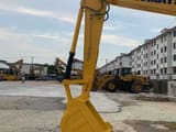 2021 Komatsu PC210 crawler excavator boom and bucket detail