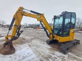 2024 Caterpillar 303-07CR crawler excavator, side profile view