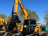 2023 Sany SY135C crawler excavator, front three-quarter view