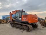 2007 Hitachi Zaxis 180 crawler excavator, rear three-quarter view