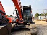 2024 Doosan DX300 crawler excavator, rear three-quarter view