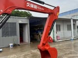 2023 Kubota KX155-5 mini excavator boom and bucket view