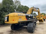2023 Caterpillar 336D2 crawler excavator, rear three-quarter view