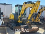 2022 Wacker Neuson EZ50 mini excavator, side view