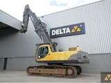 2000 Volvo EC460LC HR demolition excavator, side view