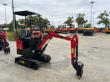 2025 JPC HT-12 mini excavator, side view