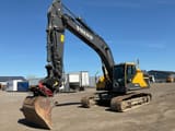2014 Volvo EC250EL crawler excavator, side profile view