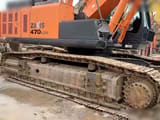 2017 Hitachi Zaxis 470LCH crawler excavator side view