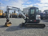 2017 Bobcat E50 mini excavator, side view