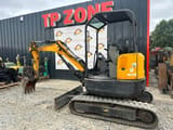 2016 Bobcat E26 mini excavator, side view