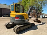 2006 Volvo ECR58 crawler excavator, rear three-quarter view