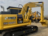 2022 Komatsu PC130-7 mini excavator, side profile view