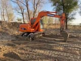 2023 Doosan DH80G mini excavator, side view