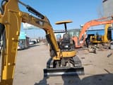 2022 Caterpillar 303CR mini excavator rear view
