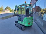 2025 Mole M20EL mini excavator, rear three-quarter view