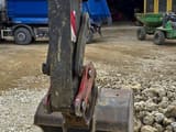 2020 Volvo ECR88D mini excavator bucket and arm detail