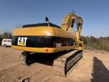 2018 Caterpillar 330CL crawler excavator, rear three-quarter view
