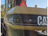 2006 Caterpillar M318C wheel excavator rear view