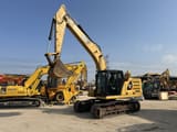 2018 Caterpillar 320GC crawler excavator, side view