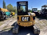 2007 Caterpillar 304CCR mini excavator rear view