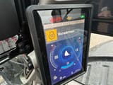 2023 Kubota KX060-5 mini excavator digital instrument cluster view